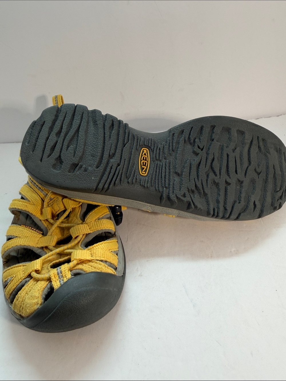 Keen Yellow and Gray Women's Strappy Outdoor Sandals - Picture 6 of 7